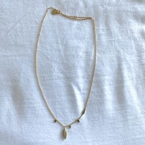 Stella & Dot delicate gold necklace